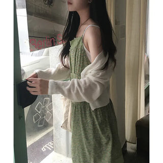Boutique Linen Boucle Cardigan