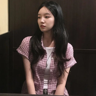 Popo Check Short Sleeve Shirt