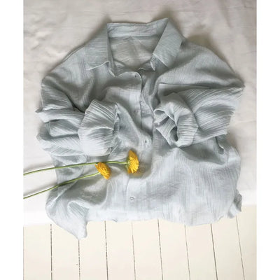 Terrace See-through Oversized Summer Shirt