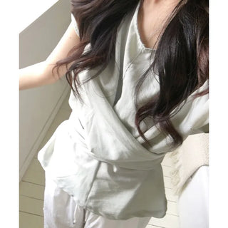 Laura Summer Wrap Blouse