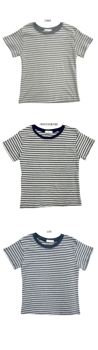 Dive Striped Short Sleeve T-shirt