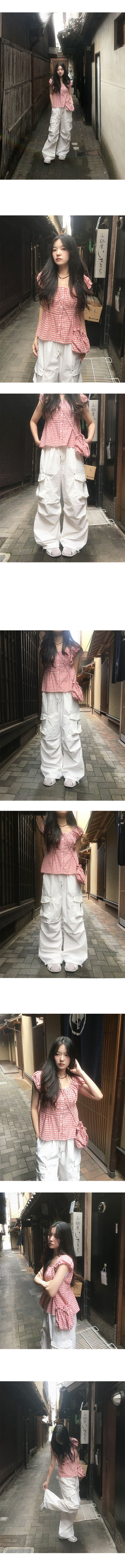 Wiki Cargo Nylon Pants