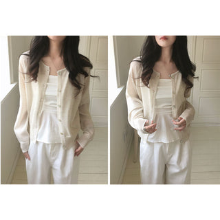 Rosina Linen Cardigan
