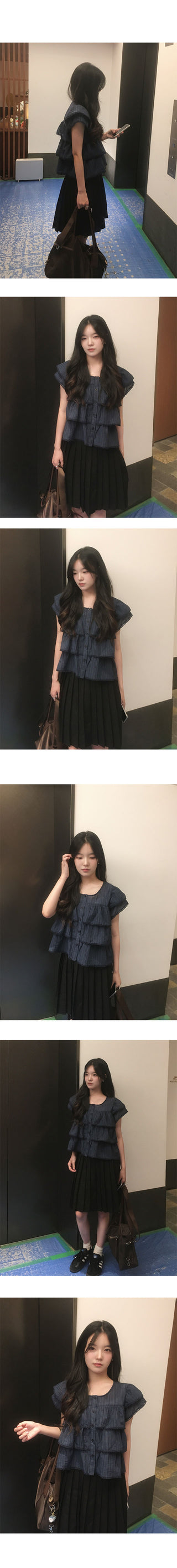 Midi Pleated Skirt
