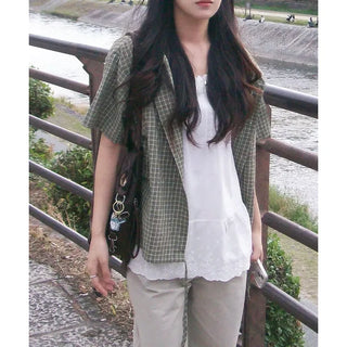 Poi Check Hoodie