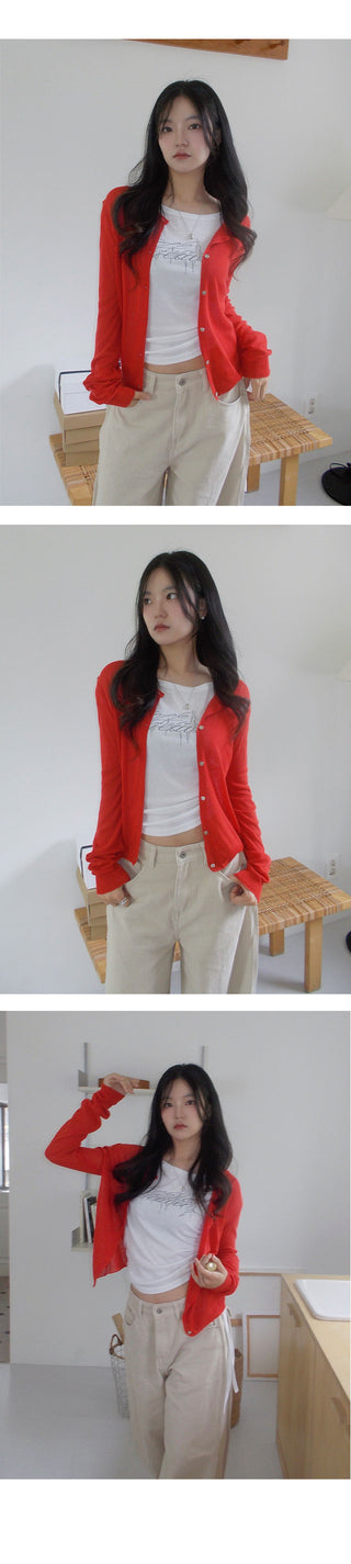 Iron Side Pintuck Button Cotton Pants