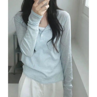 Rainy See-through Striped T-shirt