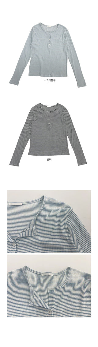 Rainy See-through Striped T-shirt