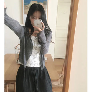 Clara Snap Button Cardigan
