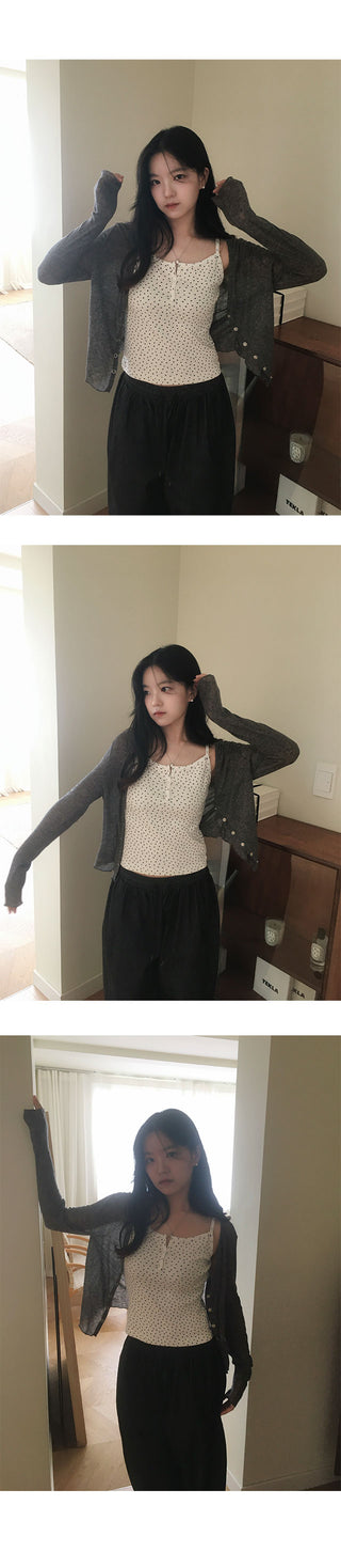 Clara Snap Button Cardigan