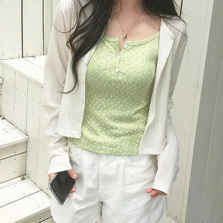Millie Ribbed Summer Cardigan
