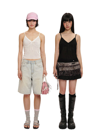 [MOROMORO] adjustable camisole
