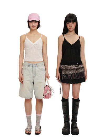 [MOROMORO] adjustable camisole