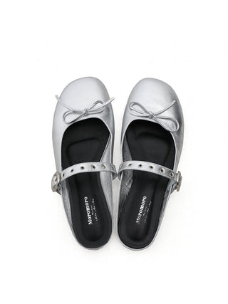 [MOROMORO] bow ballet flats