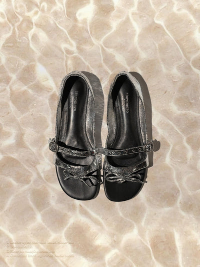 [MOROMORO] herringbone sandals
