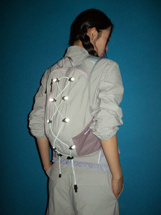 [MOROMORO] reflective backpack