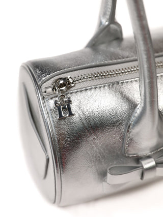 [MOROMORO] glacier silver bag