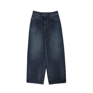 [MOROMORO] pocket denim trousers