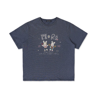 [MOROMORO] crayon rabbit tee