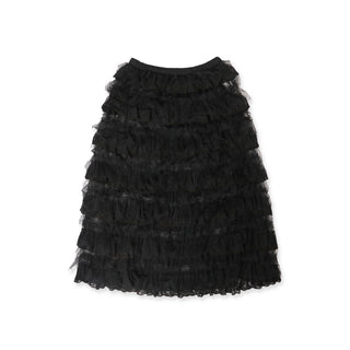 [MOROMORO] lace cake skirt
