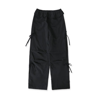 [MOROMORO] mesh parachute pants