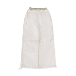 [MOROMORO] patchwork casual pants