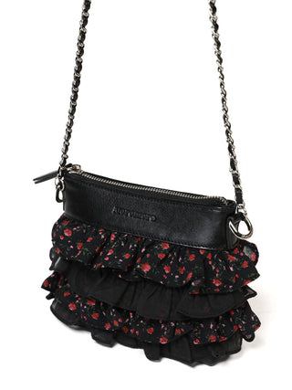 [MOROMORO] floral messenger bag