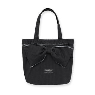 [MOROMORO] bow canvas bag
