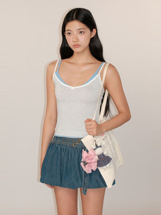 [MOROMORO] monkey wash vest