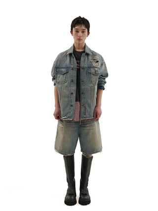 [MOROMORO] monkey wash dress