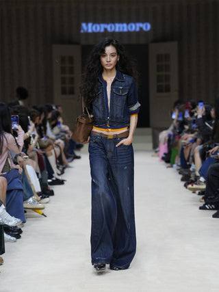 [MOROMORO] monkey wash jeans