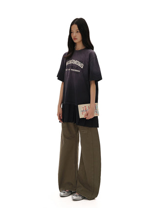 [MOROMORO] monkey wash skirt