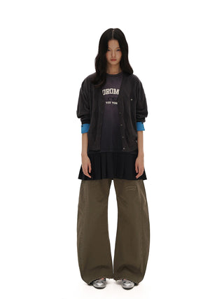 [MOROMORO] monkey wash skirt