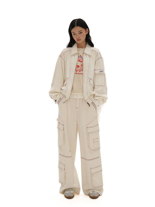 [MOROMORO] denim coat