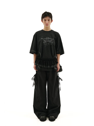 [MOROMORO] windproof casual pants