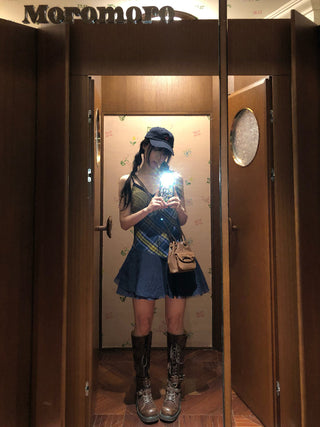 [MOROMORO] monkey wash dress