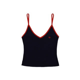 [MOROMORO] striped sling vest