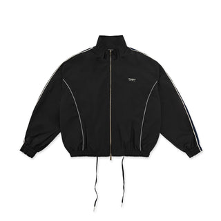 [MOROMORO] patchwork sports suit