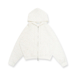 [MOROMORO] rabbit floral sweater