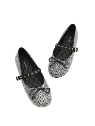 [MOROMORO] diamond ballet shoes