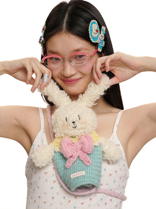 [MOROMORO] bunny barrettes