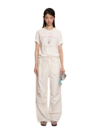 [MOROMORO] parachute overalls