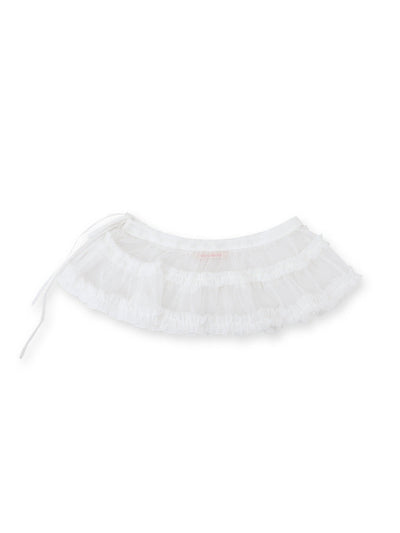 [MOROMORO] lace-up bandage skirt