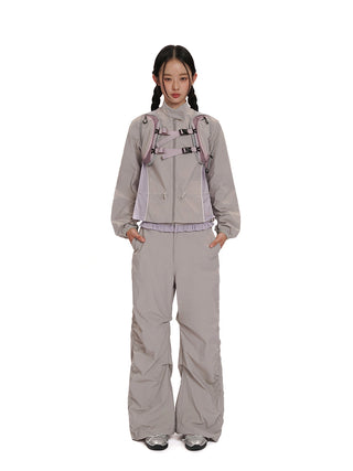 [MOROMORO] nylon sports suit