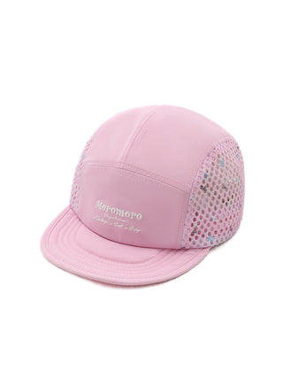 [MOROMORO] rabbit mesh hat