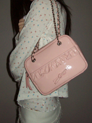 [MOROMORO] crystal crossbody bag