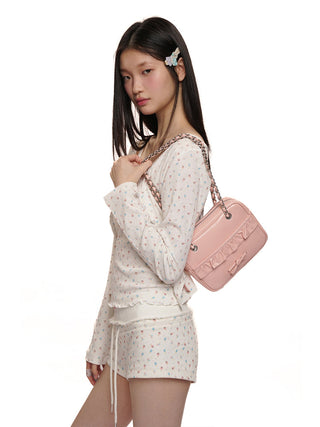 [MOROMORO] crystal crossbody bag