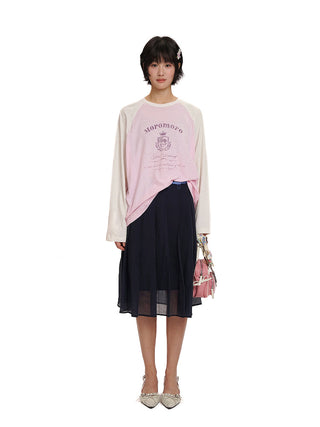 [MOROMORO] rose print top