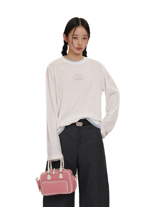 [MOROMORO] cotton printed shirt