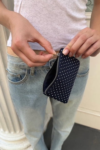 Polka Dot Coin Purse